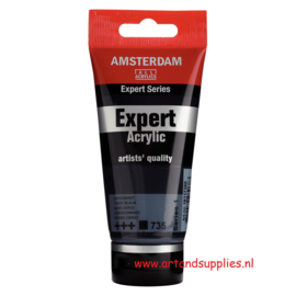 Amsterdam Expert Acrylverf Oxydzwart (735/1), 75ml