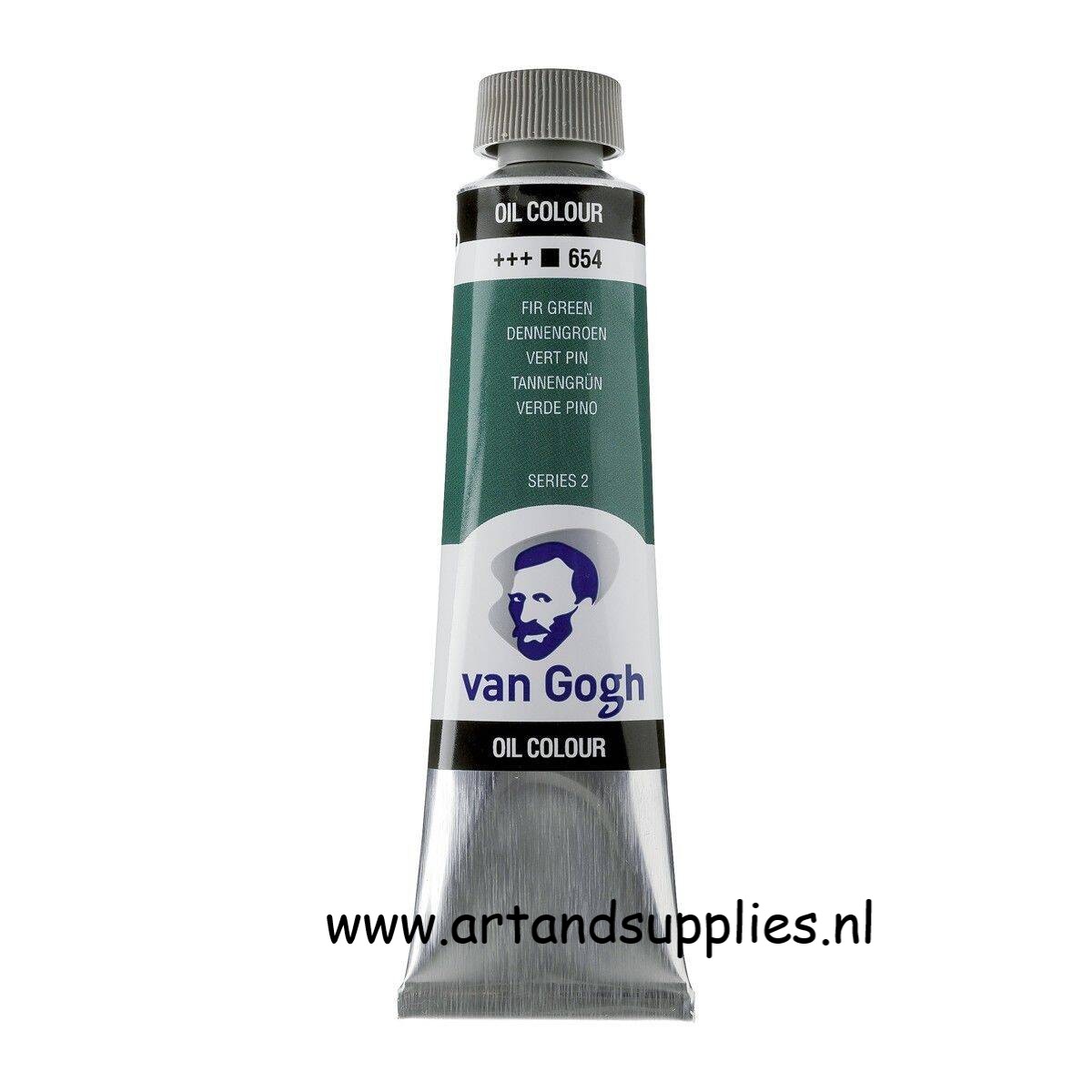 Van Gogh Olieverf Dennengroen (654/2), 40ml