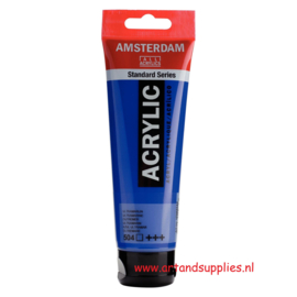 Amsterdam Acrylverf Ultramarijn (504), 120ml