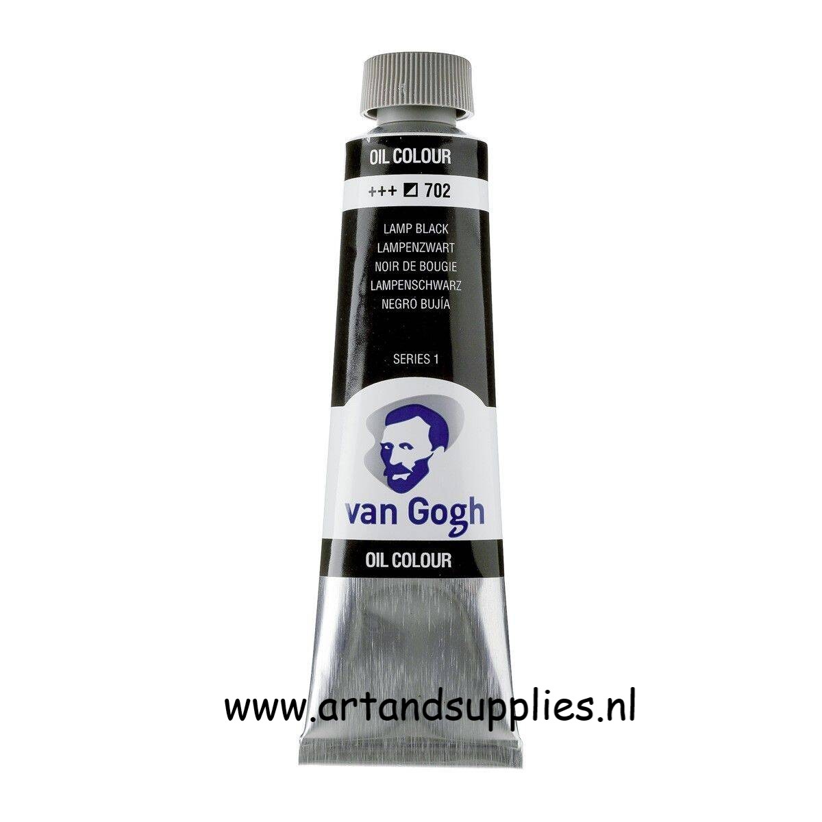 Van Gogh Olieverf Lampenzwart (702/1), 40ml