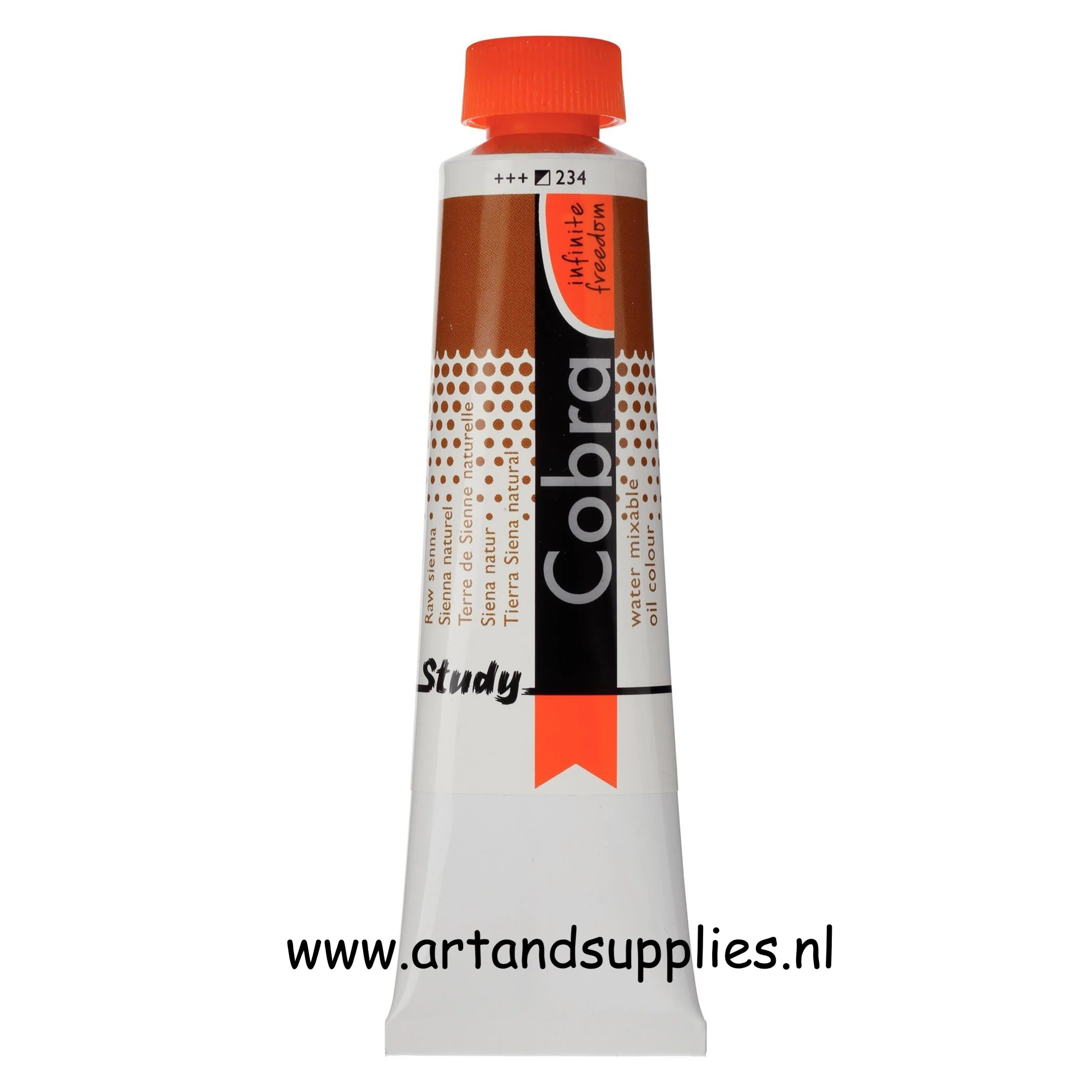 Cobra Study Olieverf Sienna Naturel (234), 40ml