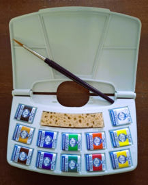Van Gogh Aquarelpocket  Box, 12 halve napjes
