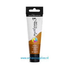 System 3 Acrylverf Raw Sienna (667), 59ml