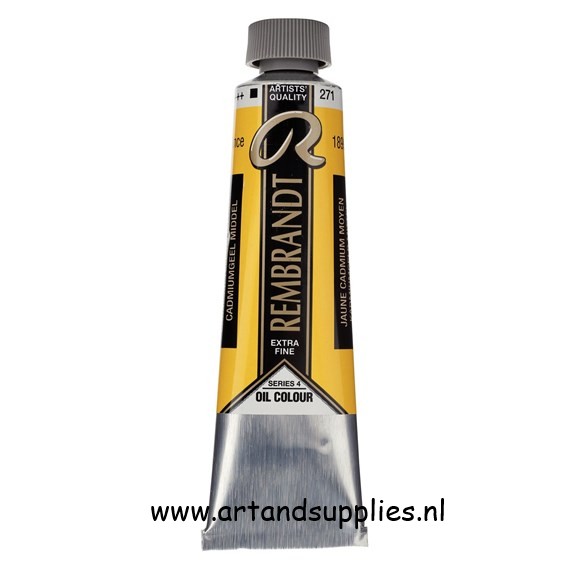 Rembrandt Olieverf Cadmiumgeel Middel (271/4), 40ml