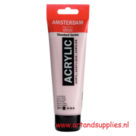 Amsterdam Acrylverf Licht Roze (361), 120ml