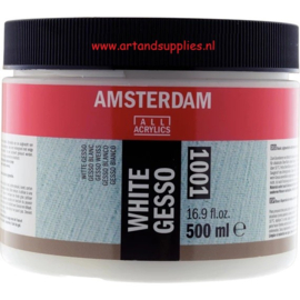Gesso wit Amsterdam, 500ml