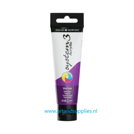 System 3 Acrylverf Velvet Purple (418), 59ml