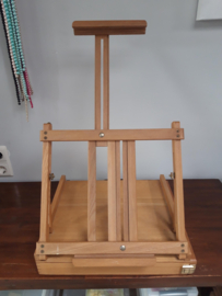 Schilderkist / Tafelezel met metalen lade