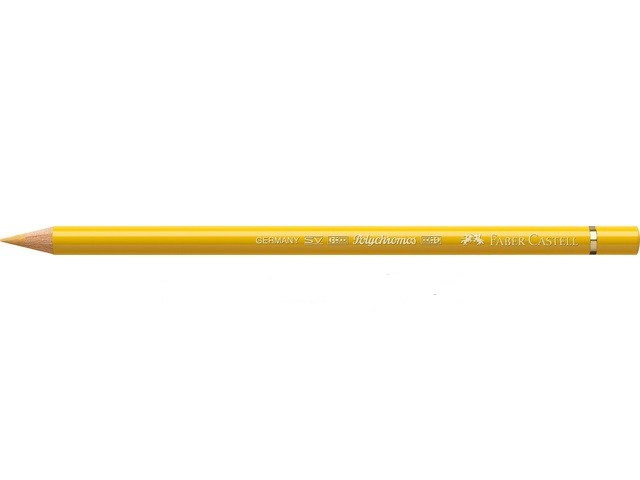 Faber Castell Polychromos kleurpotlood, Napels Donkergeel (184)