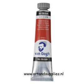 Van Gogh Olieverf (378/2) Transparant Oxydrood, 20ml