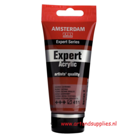 Amsterdam Expert Acrylverf Sienna Gebrand (411), 75ml