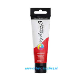 System 3 Acrylverf Cadmium Red Hue (503), 59ml