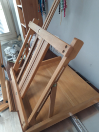 Schilderkist / Tafelezel met metalen lade
