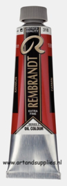 Rembrandt Olieverf Karmijn (318/3), 40ml