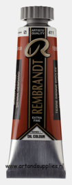 Rembrandt Olieverf Sienna Gebrand (411/1), 15ml