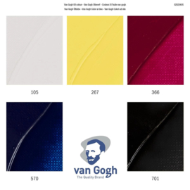 Van Gogh Olieverf Primaire Mengset, 5 x 20ml
