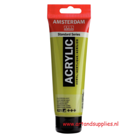 Amsterdam Acrylverf Olijfgroen Licht (621), 120ml