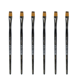 Kangaro 341 penseel synthetisch - Kort Plat, 10mm