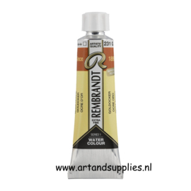 Rembrandt Aquarelverf Goudoker (231), 10ml