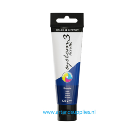 System 3 Acrylverf Ultramarine (123), 59ml
