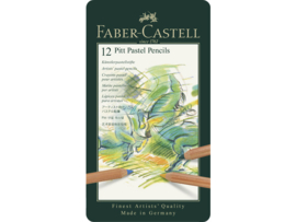 Faber Castell pastelpotloden, set van 12 stuks