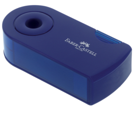 Puntenslijper Twin Sleeve, Faber Castell - Blauw