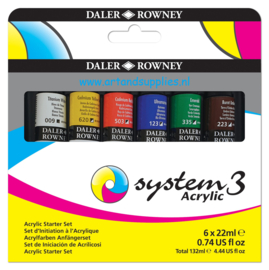 System 3 Basis set, 6 x 22ml