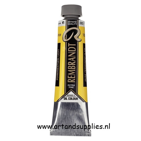 Rembrandt Olieverf Permanentgeel Licht (283/3), 40ml