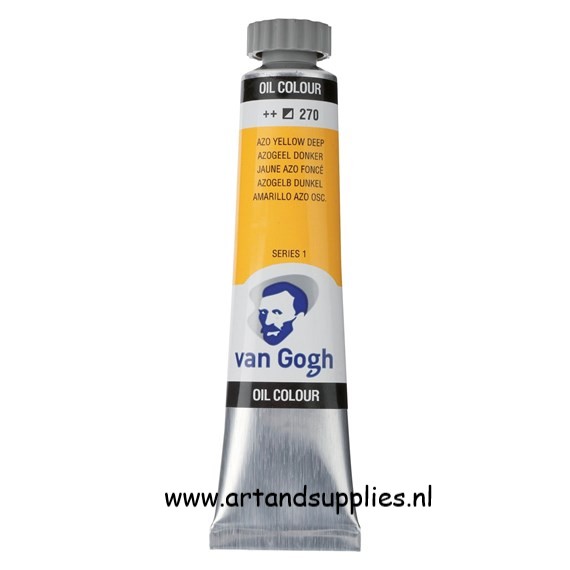 Van Gogh Olieverf Azogeel Donker (270/1), 20ml