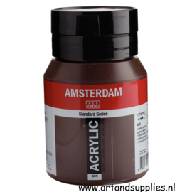 Amsterdam Acrylverf Omber Gebrand (409), 500ml