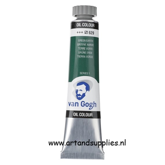 Van Gogh Olieverf Groene Aarde (629/1), 20ml