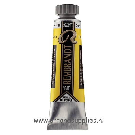 Rembrandt Olieverf Cadmiumgeel Citroen (207/4), 15ml