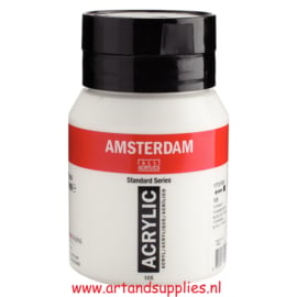 Amsterdam Acrylverf Titaanwit (105), 500ml