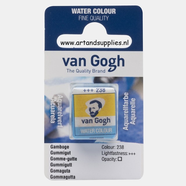 Van Gogh Aquarelverf Gummigut (238), half napje