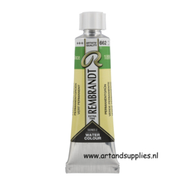 Rembrandt Aquarelverf Permanentgroen (662/2), 10ml