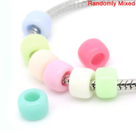 Acrylmix 6x8mm, per 60 stuks