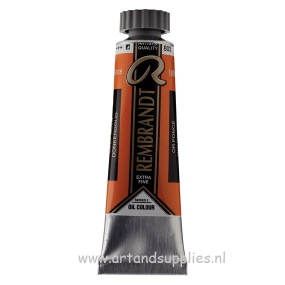 Rembrandt Olieverf Donker Goud (803/3), 15ml