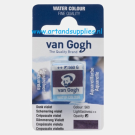 Van Gogh Aquarelverf Schemering Violet (560), half napje