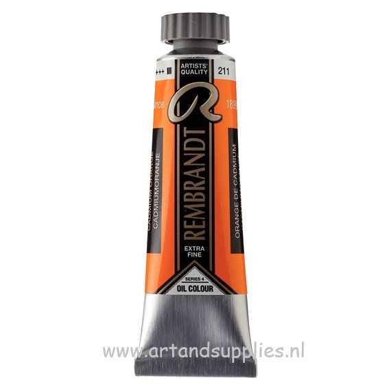Rembrandt Olieverf (211/4) Cadmiumoranje, 15ml