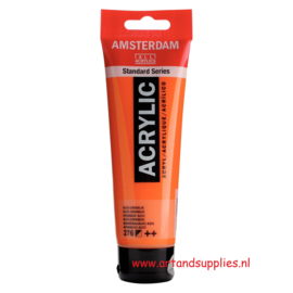 Amsterdam Acrylverf Azo Oranje (276), 120ml