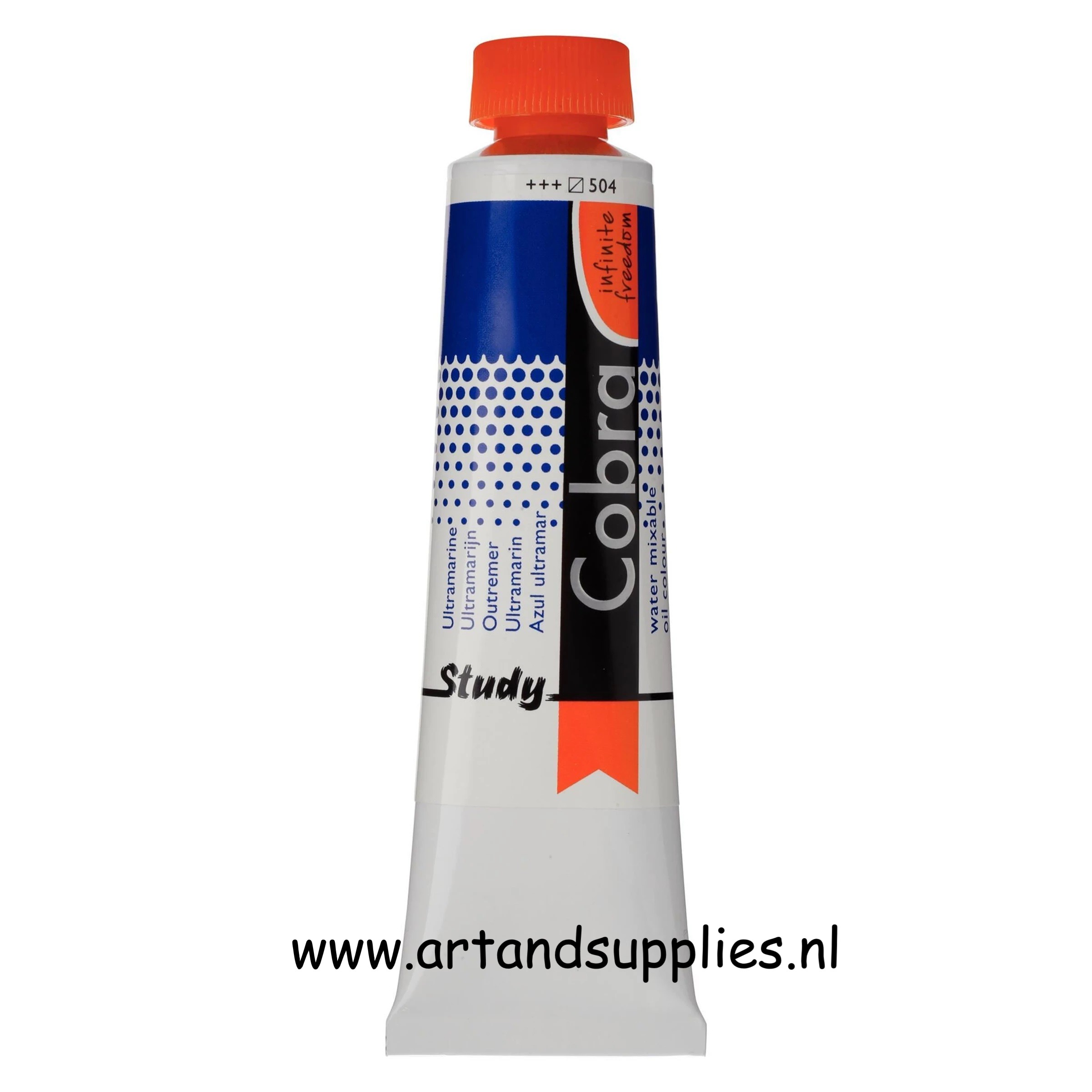 Cobra Study Olieverf Ultramarijn (504), 40ml