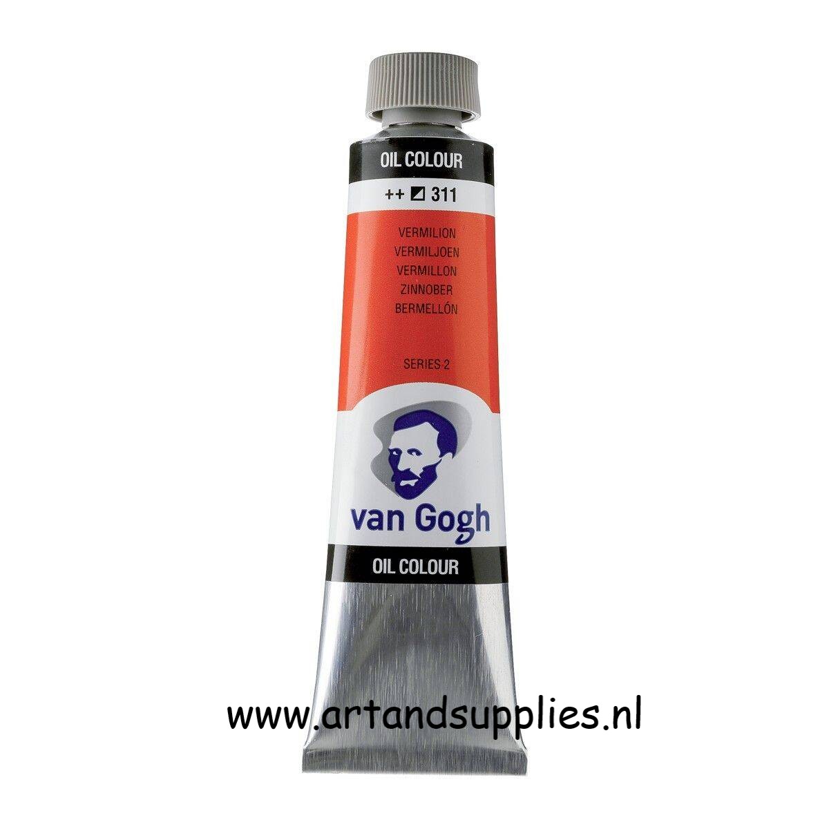 Van Gogh Olieverf Vermiljoen (311/2), 40ml
