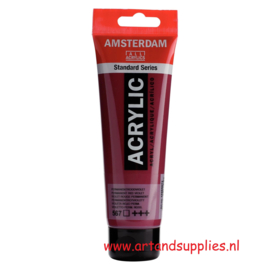 Amsterdam Acrylverf Permanent Roodviolet (567), 120ml