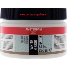 Gesso wit Amsterdam, 250ml