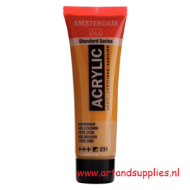 Amsterdam Acrylverf Goudoker (231), 20ml