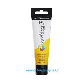 System 3 Acrylverf Cadmium Yellow Hue (620), 59ml