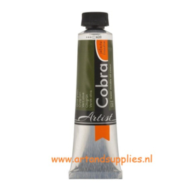 Cobra Artist Olieverf Olijfgroen 620 | Serie 3 - 40 ml tube