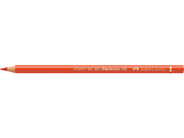 Faber Castell Polychromos kleurpotlood, Cadmiumoranje Donker (115)