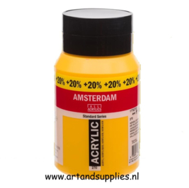 Amsterdam Acrylverf Azogeel Donker (270), 600ml  ACTIE!