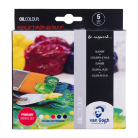 Van Gogh Olieverf Primaire Mengset, 5 x 20ml
